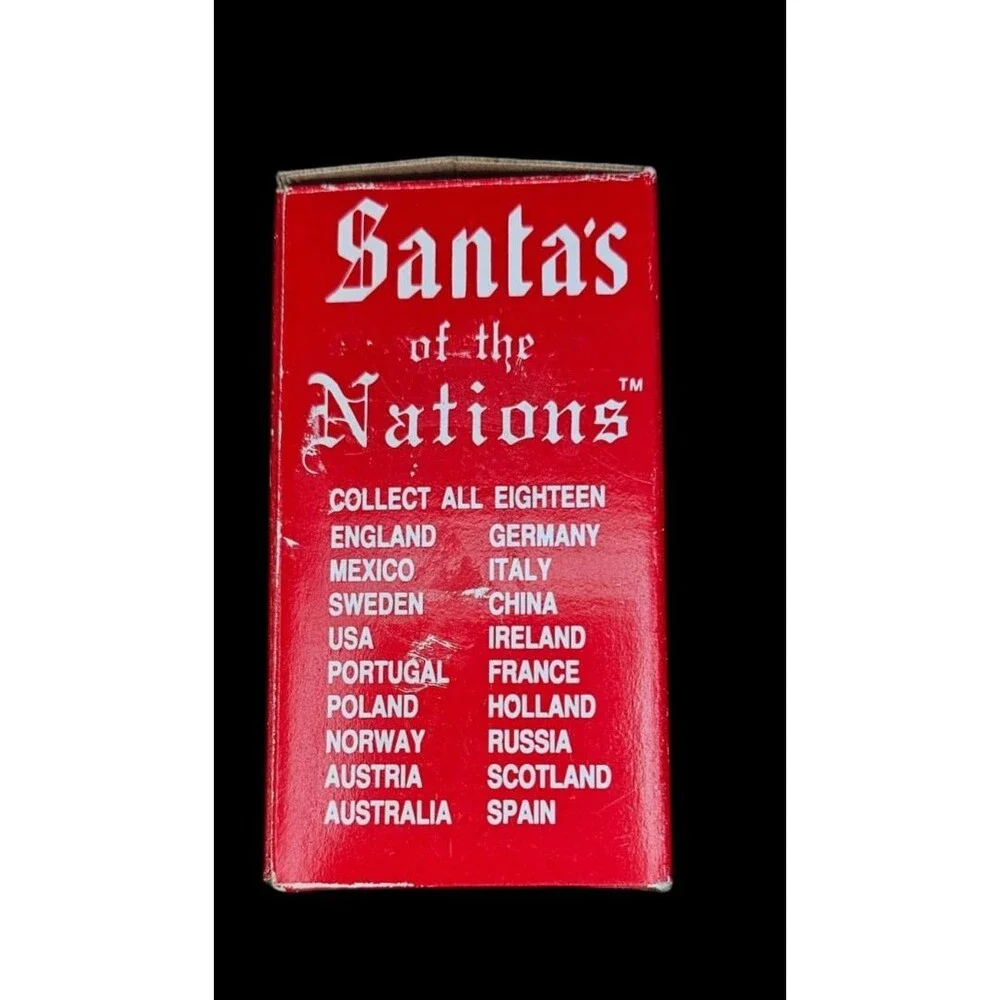 Santa's of the Nations Norway Julesvenn Porcelain Figurine NIB Hand Painted 8913